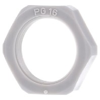 Image of GMU PA Pg 16 - Locknut for cable screw gland PG16 GMU PA Pg 16