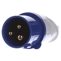 Image of 210306 - CEE plug 16A 3p 6h 230 V (50+60 Hz) blue 210306