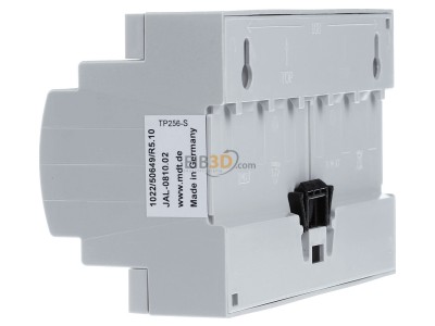 View on the right MDT JAL-0810.02 EIB/KNX Shutter Actuator 8-fold, 8SU MDRC, 10A, 230VAC - 
