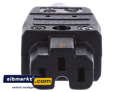Front view Bachmann 916.170 Appliance connector coupler 
