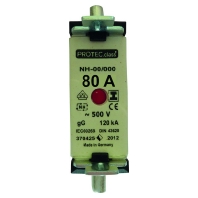 05100684 (3 Stück) - NH fuse (voltage-free handle) PSI NH000 SF 80A, 05100684 - Promotional item