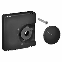 JZ-001.141/JU - Cover plate for Thermostat anthracite JZ-001.141/JU