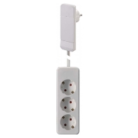 933.015 Socket outlet-plug with protective cont. 933.015