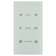 75143150 - EIB, KNX touch sensor 6-fold, 75143150