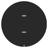 75161865 - Cover plate for switch black 75161865