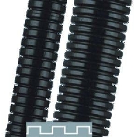ROHRflex-PA6AD34,5sw (25 Meter) - Corrugated plastic hose 34,5mm ROHRflex-PA6AD34,5sw