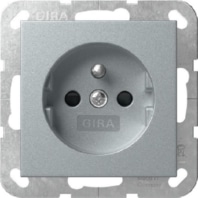 448526 - Socket outlet aluminium 448526