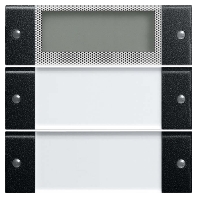 2142005 - Touch rocker for home automation black 2142005