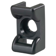 KR6G5 PA66 BK 100 (100 Stück) - Mounting element for cable tie KR6G5 PA66 BK 100