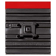 FMB4APT-A-PA66HS-BK  (100 Stück) - Flexibler Klebesockel schwarz 28x28mm FMB4APT-A-PA66HS-BK