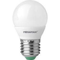 LED-lamp E14 Kogel 5 W = 40 W Warmwit Dimbaar 1 stuks Megaman MM21124