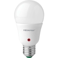 LED E27 Peer 9.5 W = 60 W Warmwit (Ã x l) 60 mm x 117 mm Energielabel: A+ Megaman Incl. schemerschak