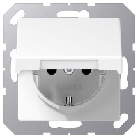 A 1520 NKL WW (10 Stück) - Socket outlet (receptacle) A 1520 NKL WW