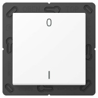 ENO A 590-01 WWM  - Funk-Wandsender 2-Kanal schneeweiß matt ENO A 590-01 WWM