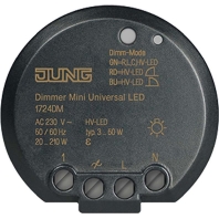 1724 DM - Dimmer flush mounted 20...210VA 1724 DM