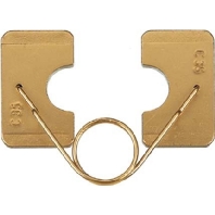 C 25 - Oval pressing insert tool insert 25mm² C 25
