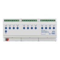 AMI-1216.03 - KNX Switch Actuator 12-fold, 12SU MDRC, 16/20 A, 230 V AC, C-load, 200 µF, current measurement AMI-1216.03