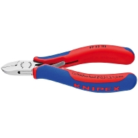 Side-cutting pliers without bevel Knipex