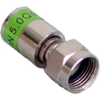 F 5-QM SHORT KRCOMP - F plug connector F 5-QM SHORT KRCOMP
