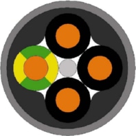 10070099 R100 (100 Meter) - Power cable < 1kV, fix installation 10070099 R100