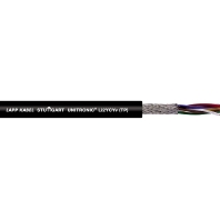 Datakabel UNITRONIC® Li2YCYv (TP) 2 x 2 x 0.5 mm² Zwart LappKabel 0031360 500 m