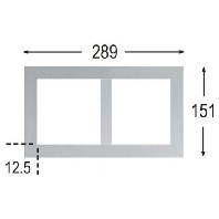 SCER 1.200 ws - Installation frame for luminaires SCER 1.200 ws