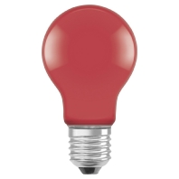 OSRAM LED-lamp Energielabel A (A++ E) E27 Peer 2.5 W = 15 W Rood (Ø x l) 60 mm x 105 mm 1 stuk(s)