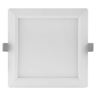 Ledvance LED Downlight Slim Square SQ105 6W 830 IP20 | Warm Wit Vervangt 1x10W