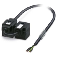 SAC- 5,0/0,2#1458088  - Doppelventilstecker-Kabel SAC- 5,0/0,21458088