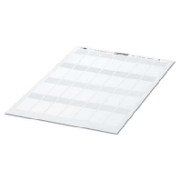 WML 14 (25X19)A4  (10 Stück) - Kabelmarker-Etikett weiß, 25x19mm WML 14 (25X19)A4