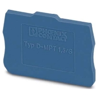 D-MPT 1,5/S BU  (50 Stück) - Abschlussdeckel D-MPT 1,5/S BU