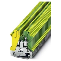 USLKG 3 N  (50 Stück) - Schutzleiter-Reihenklemme 0,2-4qmm, B5,2mm USLKG 3 N
