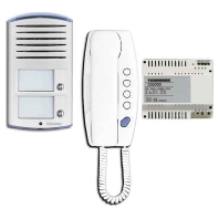 BTIC deurint set () Sprint, deurstation zilver. mat, 2 huistelefoons