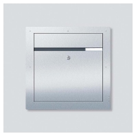 F CL BF3 01 - Letterbox 1-fold Silver F CL BF3 01