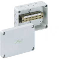 RKKi 4/15-15x4 - Surface mounted terminal box 15x4mm² RKKi 4/15-15x4