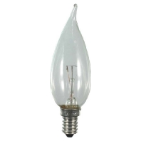 40845 - Candle-shaped lamp 15W 230V E14 clear 40845