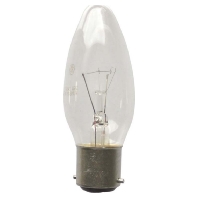 40861 - Candle-shaped lamp 40W 230V B22d clear 40861