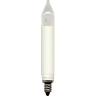 57560 (VE3) - Candle-shaped lamp 3W 8V E10 clear 57560 (quantity: 3)