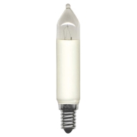 57579 (VE3) - Candle-shaped lamp 3W 14...16V E10 clear 57579 (quantity: 3)