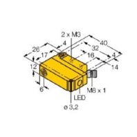 BI5U-Q12-AP6X2-V1131 - Inductive proximity switch 5mm BI5U-Q12-AP6X2-V1131