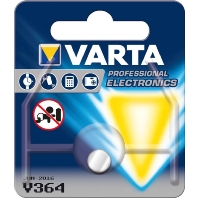V 364 Bli.1 (10 Stück) - Battery Button cell 17mAh 1,55V V 364 Bli.1