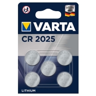 Varta Professional CR2025 Lithium 3V Bls 5