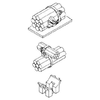 TC92  (100 Stück) - Befestigungssockel 4,8mm natur TC 92