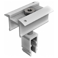 131020-001 Middle clamp ProLine RapidPro 30-47 mm aluminum blank, 131020-001 Promotional item