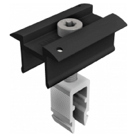 131020-901 Middle clamp ProLine RapidPro 30-47 mm Black anodized, 131020-901 Promotional item