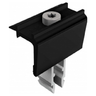 131020-900 End clamp ProLine RapidPro 30-47 mm Black anodized, 131020-900 Promotional item