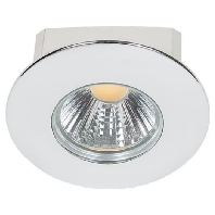 1856860123 LED recessed ceiling spotlight LB22 A 5068 T Flat matt chrome 8W 930 38° dim, 1856860123 