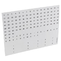 004969 (10 Stück) - Numbers From 1-99 Letters From Az 04969, 004969 - Promotional item