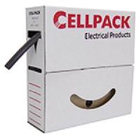 Krimpkous Cellpack 12.7-6.3mm doos 8M geel