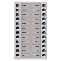 PET24-EN/04 - Mounting frame for door station 24-unit PET24-EN/04